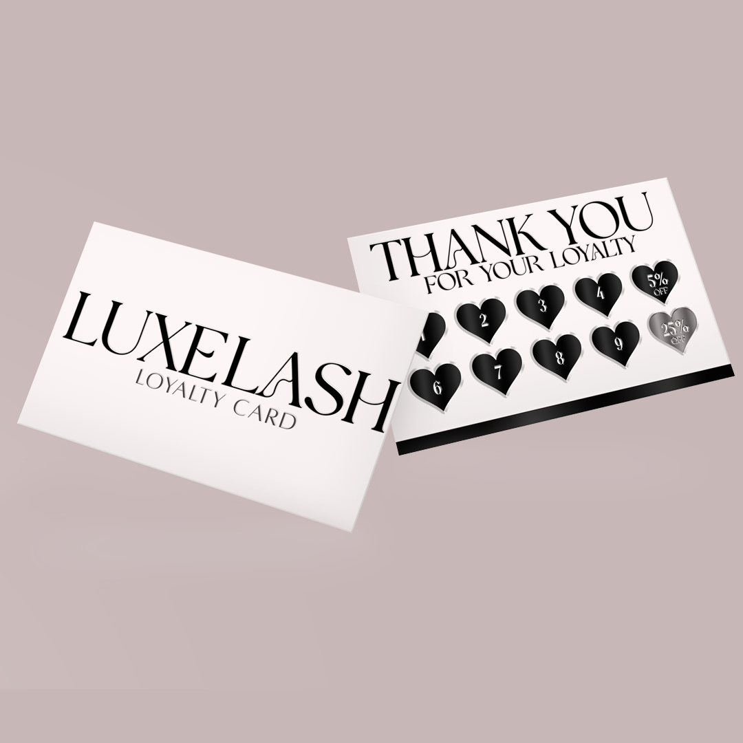 Business/Thank You/Loyalty Card Design